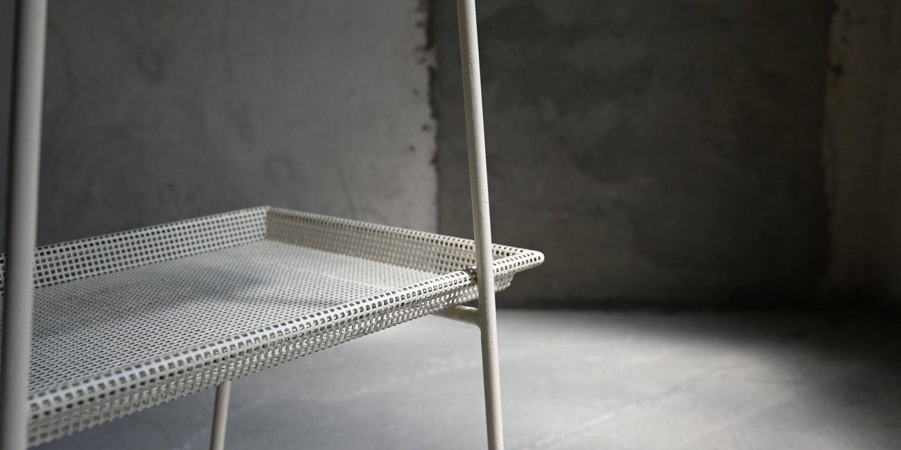 mathieu mategot phone table téléphone atelier mategot perforated metal perfore mid century modern moderniste modernism french design francais
