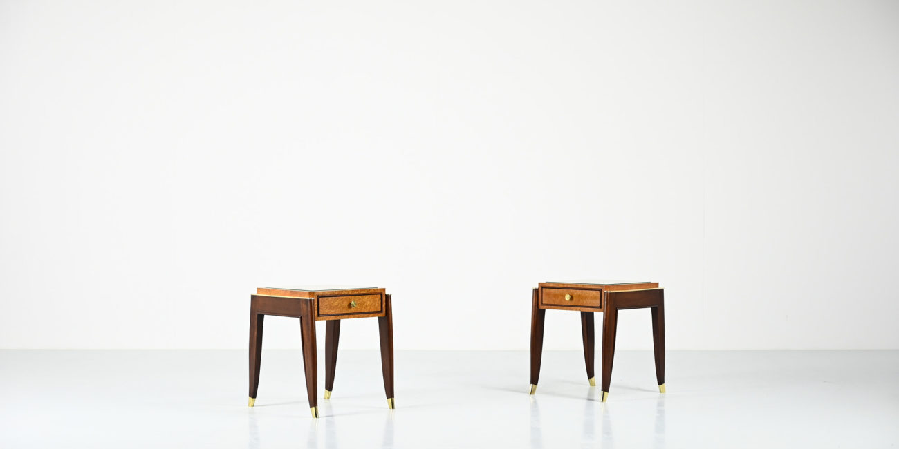 de coene freres ateliers d'art de courtrai art deco chevets nightstand side table