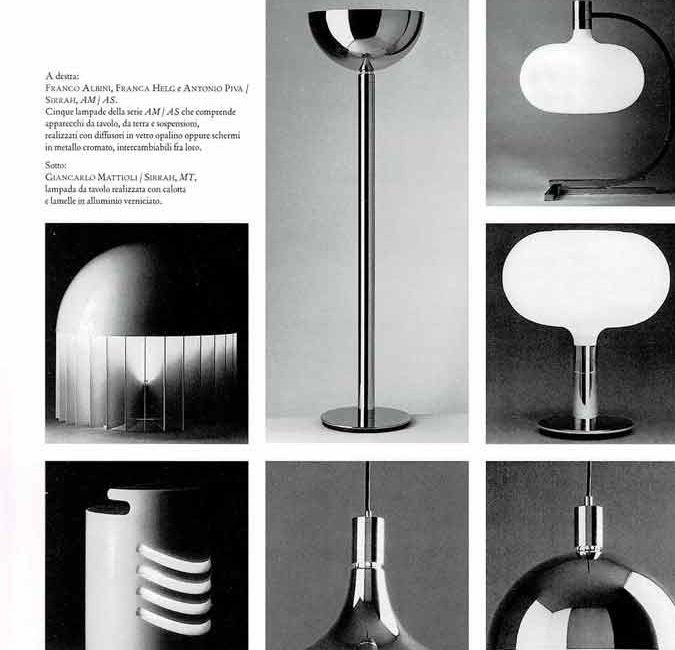 sirrah am2z franco albini franca helg antonio piva nemo italian design chrome vintage