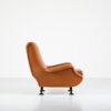 marco zanuso regent armchair design mid century modern arflex vintage armchair fauteuil leather cuir lady senior triennale