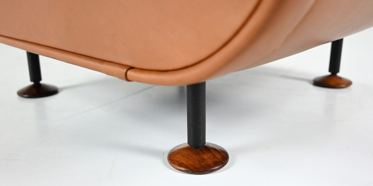 marco zanuso regent armchair design mid century modern arflex vintage armchair fauteuil leather cuir lady senior triennale