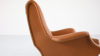 marco zanuso regent armchair design mid century modern arflex vintage armchair fauteuil leather cuir lady senior triennale