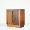 High cabinet tambour doors Bernhard Pedersen & Son denmark danish design sideboard rosewood palissander