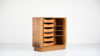 High cabinet tambour doors Bernhard Pedersen & Son denmark danish design sideboard rosewood palissander