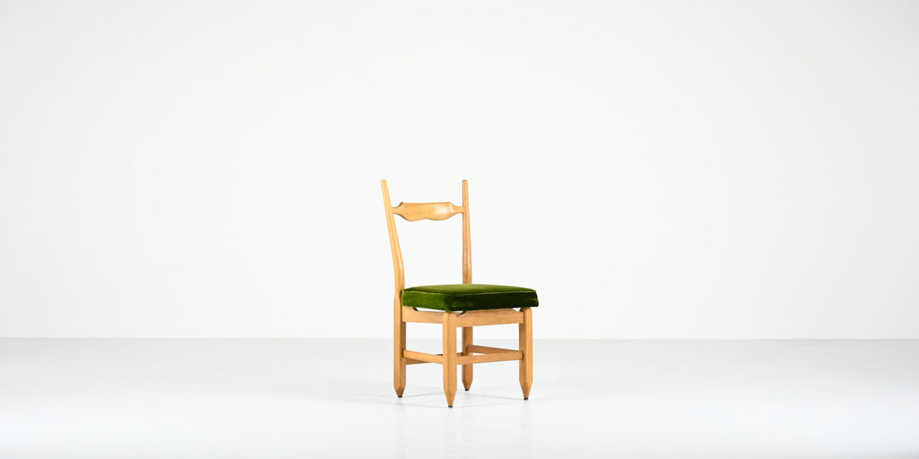 robert guillerme & jacques chambron votre maison chairs chaises charles vintage france mid century modern oak chene