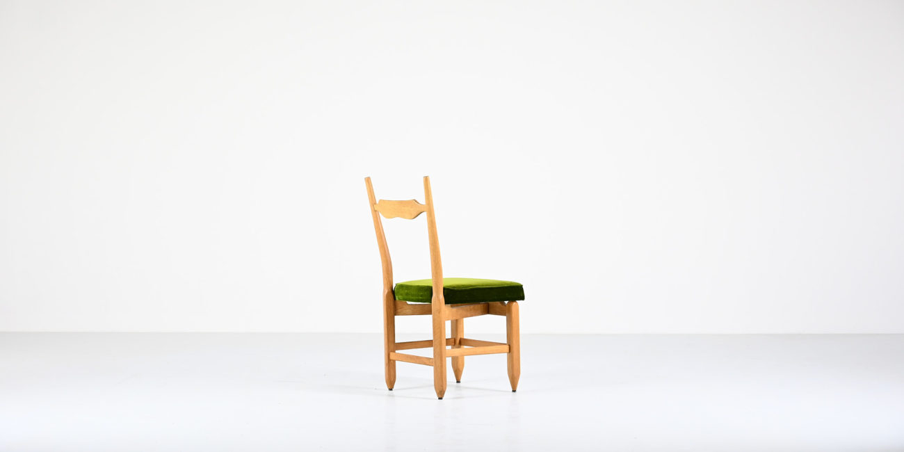 robert guillerme & jacques chambron votre maison chairs chaises charles vintage france mid century modern oak chene