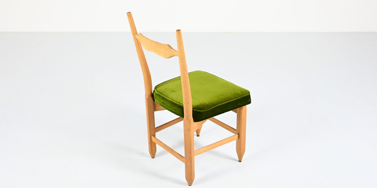 robert guillerme & jacques chambron votre maison chairs chaises charles vintage france mid century modern oak chene