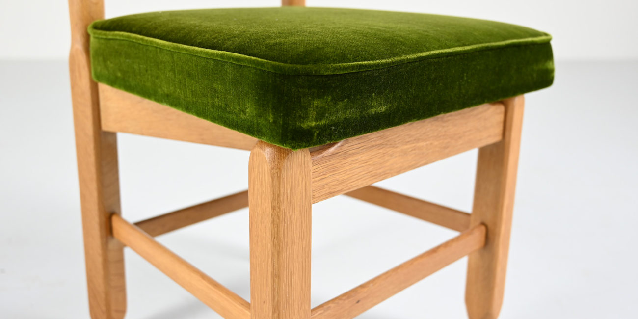 robert guillerme & jacques chambron votre maison chairs chaises charles vintage france mid century modern oak chene