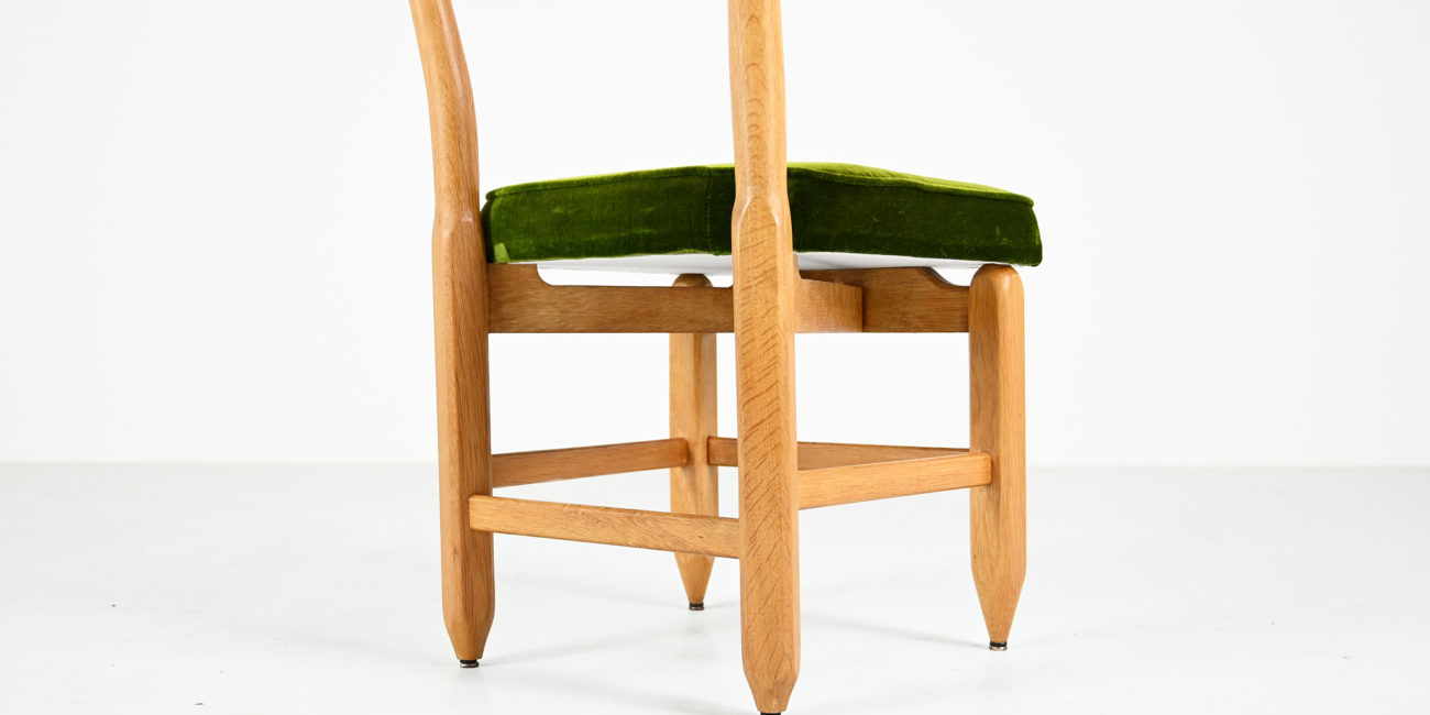 robert guillerme & jacques chambron votre maison chairs chaises charles vintage france mid century modern oak chene