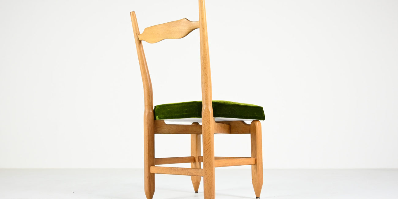 robert guillerme & jacques chambron votre maison chairs chaises charles vintage france mid century modern oak chene