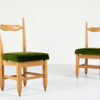 robert guillerme & jacques chambron votre maison chairs chaises charles vintage france mid century modern oak chene