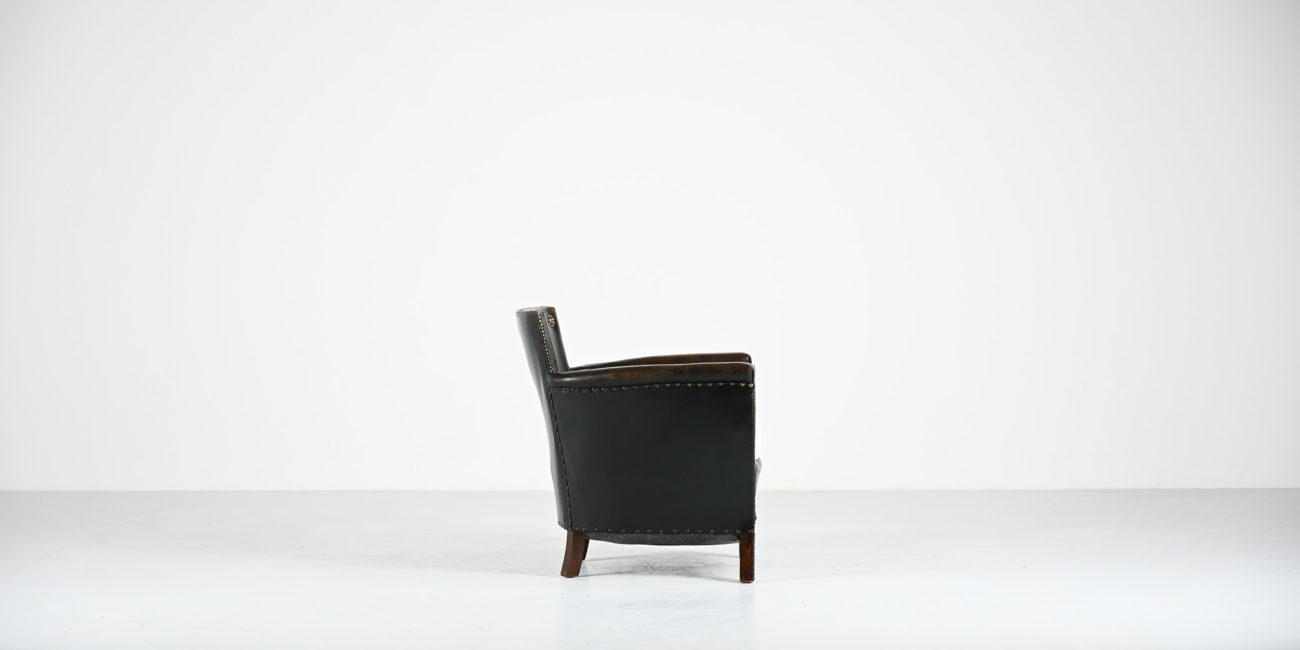 Boet otto schulz armchair club lounge vintage sweden swedish design baroque art deco