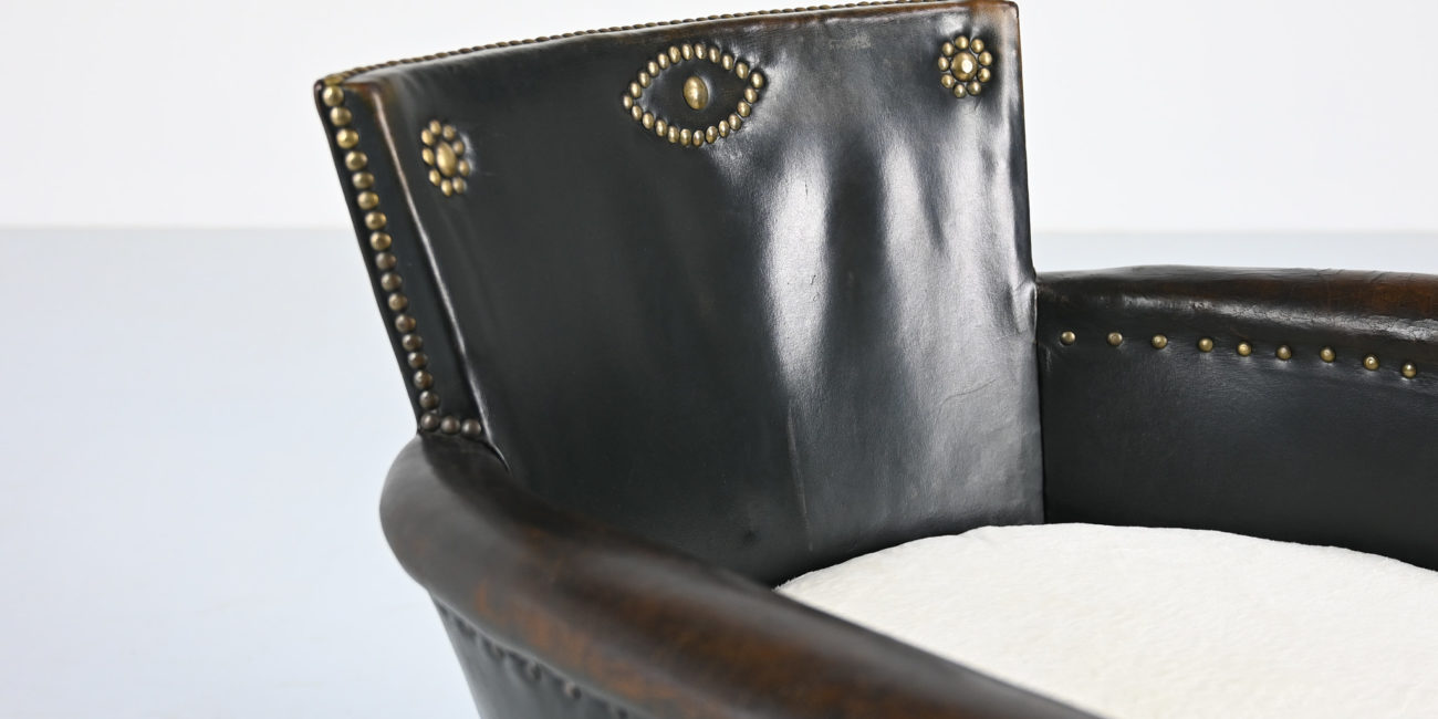 Boet otto schulz armchair club lounge vintage sweden swedish design baroque art deco