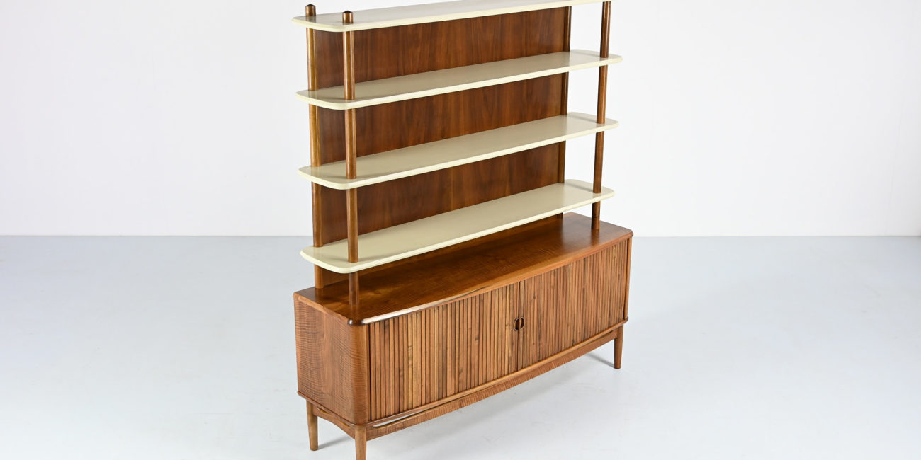 A. Andersen & Bohm kurt olsen cabinet bookshelf highboard cupboard danish scandinavian modern vintage retro design