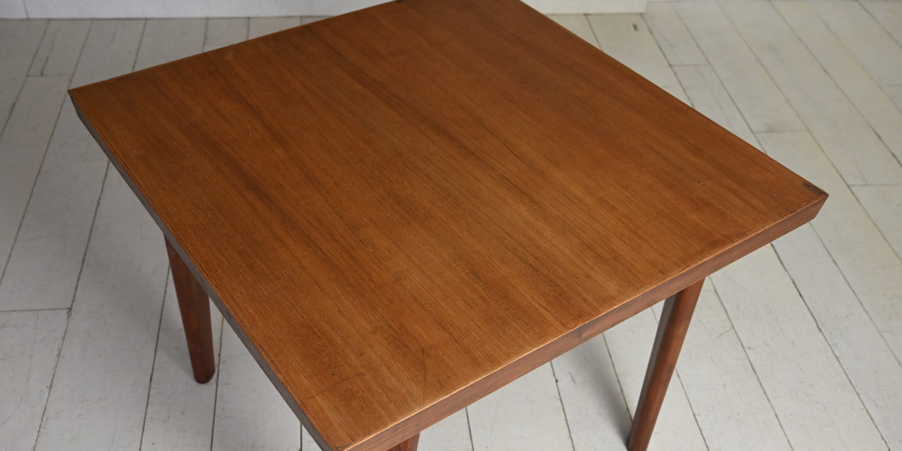 PJ-TA-04-A Pierre Jeanneret square table chandigarh Le Corbusier