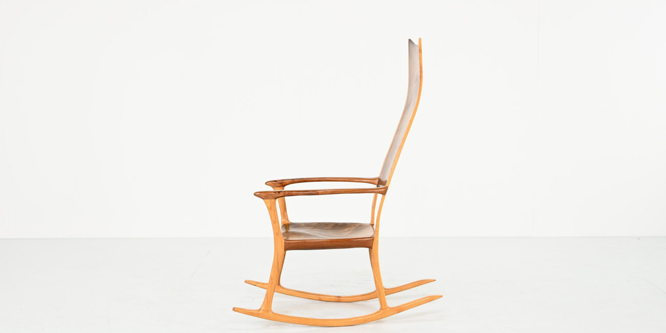 donald gordon rocking chair arts and crafts american studio craft primitive kauri nakashima sam maloof