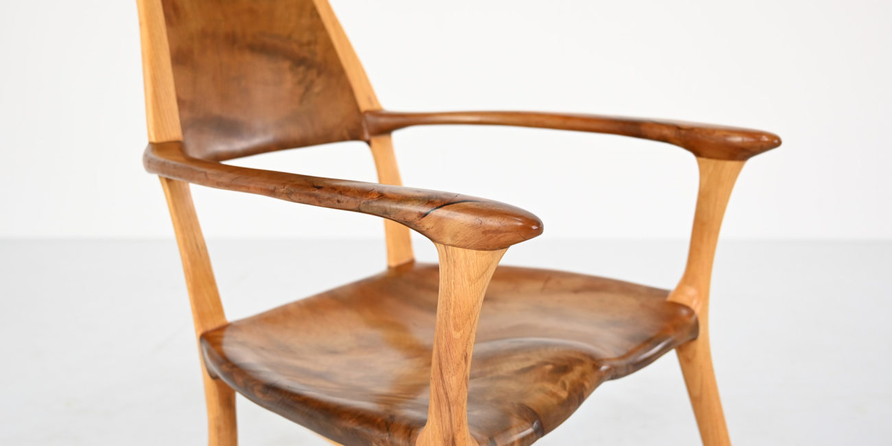 donald gordon rocking chair arts and crafts american studio craft primitive kauri nakashima sam maloof