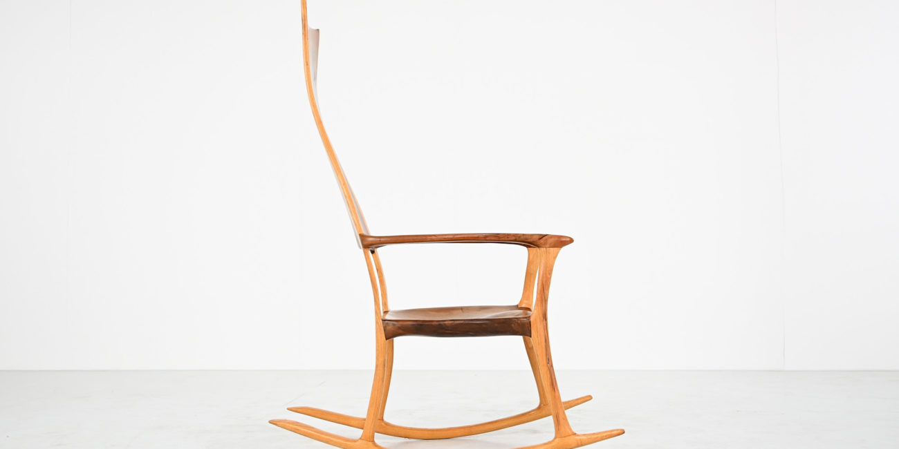 donald gordon rocking chair arts and crafts american studio craft primitive kauri nakashima sam maloof