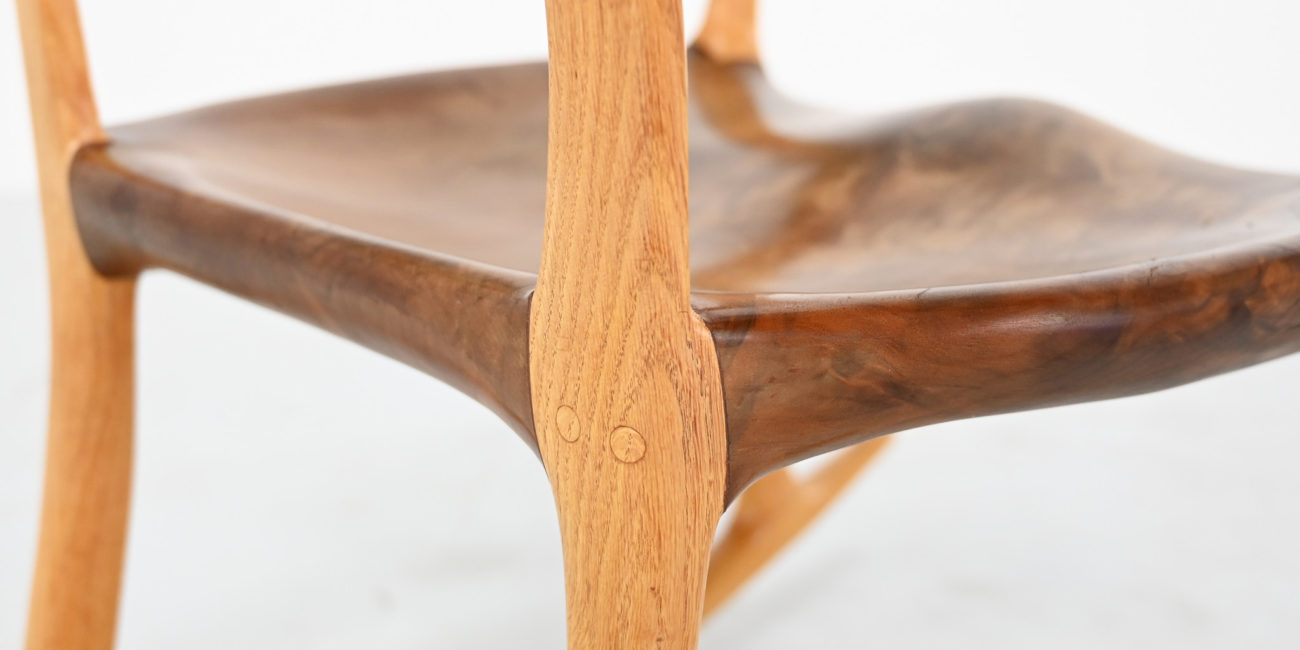 donald gordon rocking chair arts and crafts american studio craft primitive kauri nakashima sam maloof
