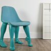 Pharrell Williams Perspective chair Domeau & Pérès blue lagoon