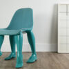 Pharrell Williams Perspective chair Domeau & Pérès blue lagoon