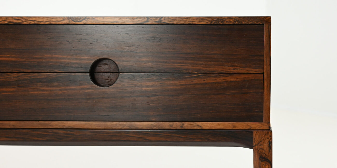 Kai Kristiansen, Sideboard Model 394 for Aksel Kjersgaard A fine example of Danish modernism, the 394 sideboard combines all the hallmarks of Scandinavian design: functionality, sobriety, solidity and respect for materials.
