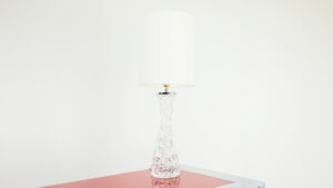 carl fagerlund orrefors sweden glass lamp vintage scandinavian design