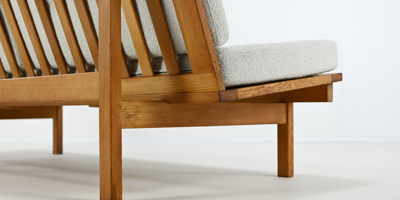 Børge Mogensen Sofa 2218 for Fredericia Stolefabrik danish design danemark denmark mid century shaker oak scandinavian danish vintage