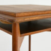 game table bridge Roger Landault Marcel Gascoin reconstruction design vintage utility furniture oak