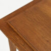 game table bridge Roger Landault Marcel Gascoin reconstruction design vintage utility furniture oak