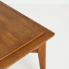 game table bridge Roger Landault Marcel Gascoin reconstruction design vintage utility furniture oak