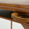 game table bridge Roger Landault Marcel Gascoin reconstruction design vintage utility furniture oak