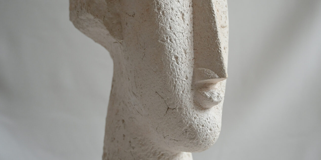 amedeo modigliani woman head terracotta rmn gp reproduction primitivism sculpture