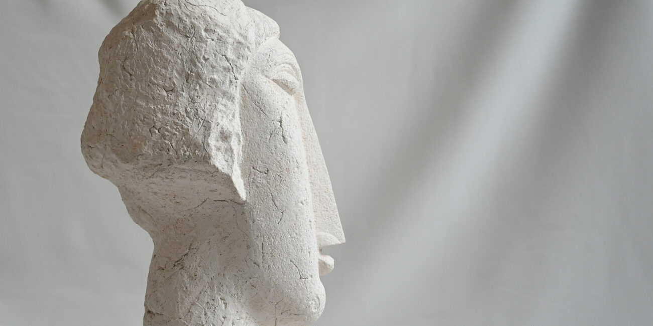 amedeo modigliani woman head terracotta rmn gp reproduction primitivism sculpture