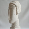 amedeo modigliani woman head terracotta rmn gp reproduction primitivism sculpture