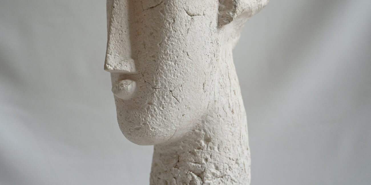 amedeo modigliani woman head terracotta rmn gp reproduction primitivism sculpture
