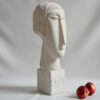 amedeo modigliani woman head terracotta rmn gp reproduction primitivism sculpture