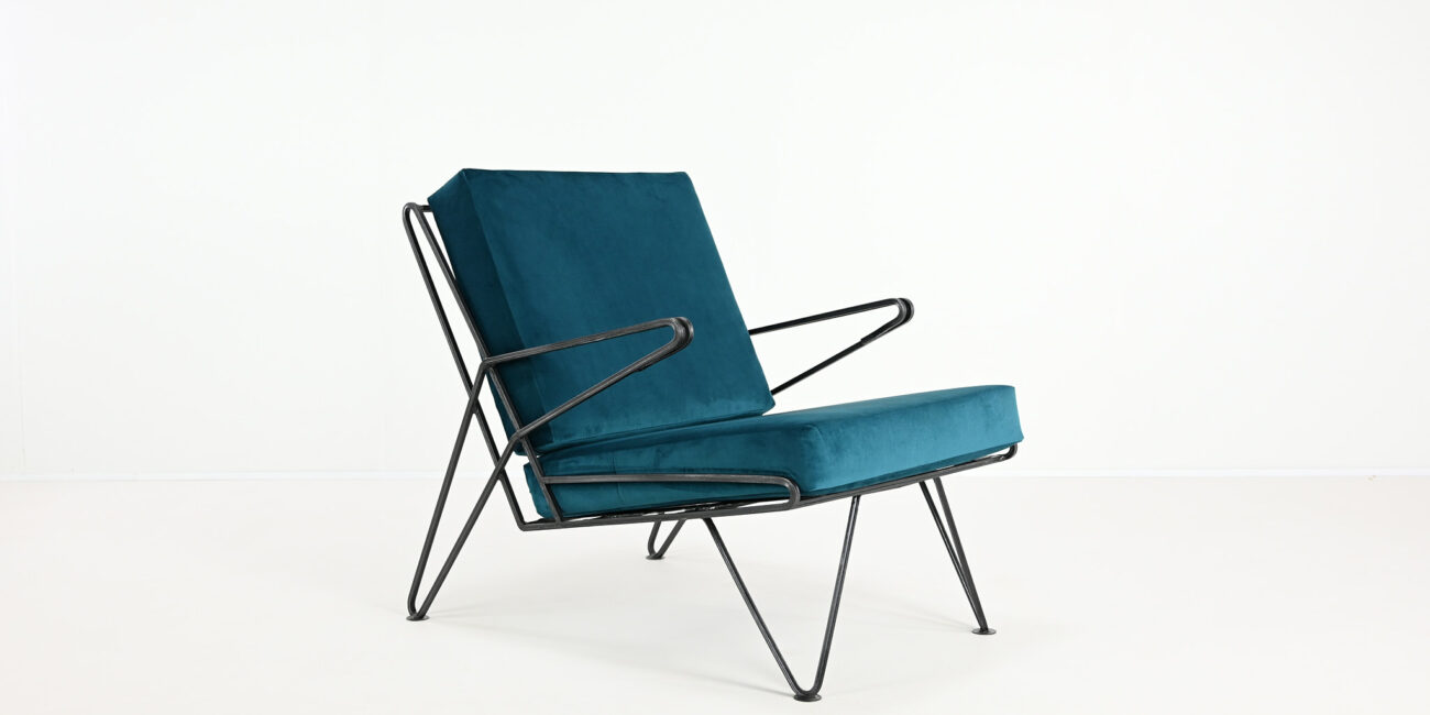Maurizio tempestini patio vintage mid century modern wrought iron raoul guys salterini armchair