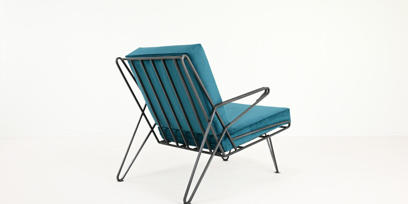 Maurizio tempestini patio vintage mid century modern wrought iron raoul guys salterini armchair