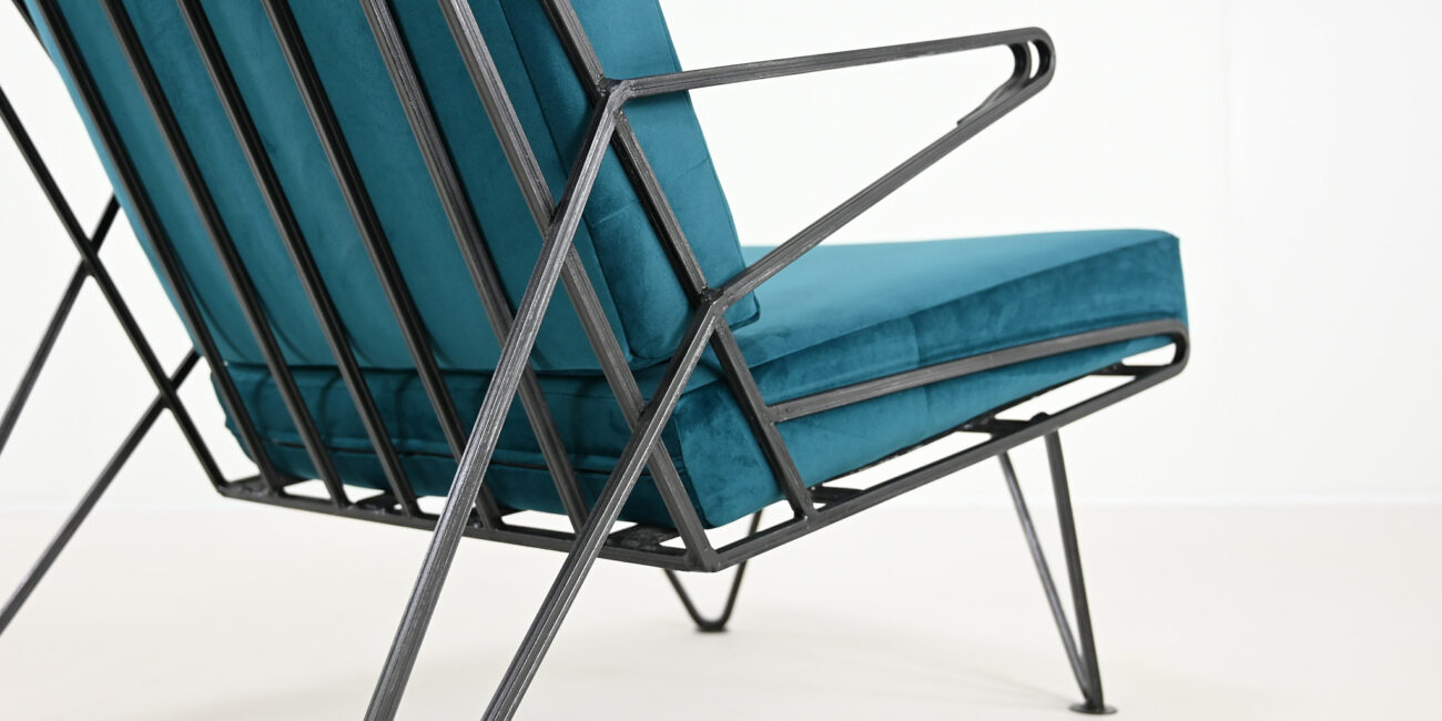 Maurizio tempestini patio vintage mid century modern wrought iron raoul guys salterini armchair