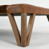 Lionel Jadot Daybed designer of the year leather cowhide post modernism