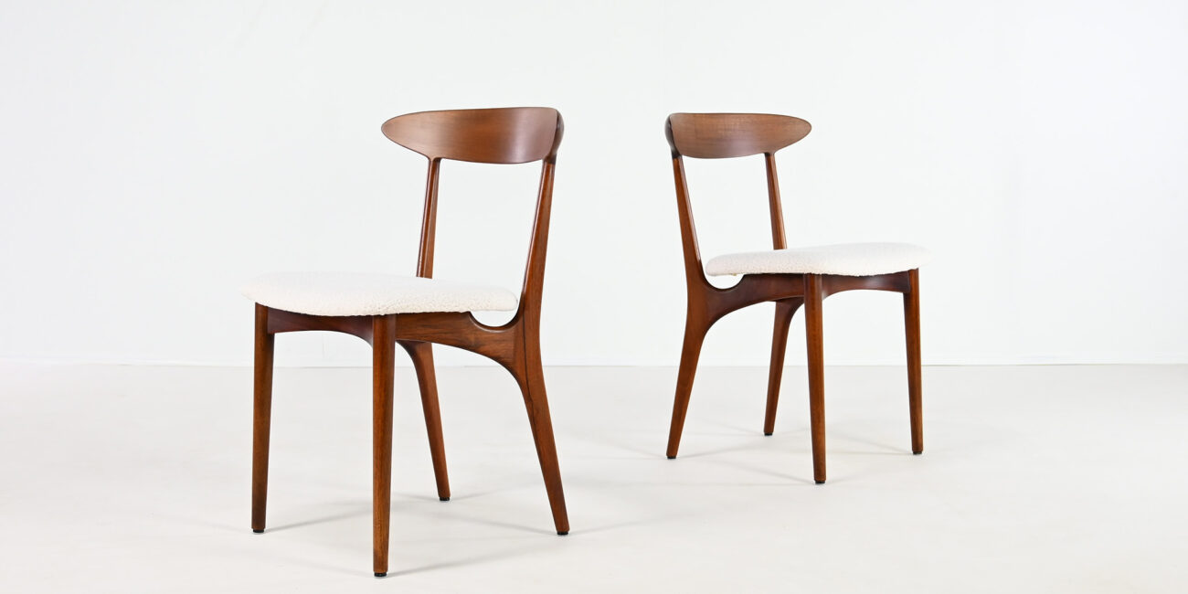 Kurt Ostervig model 26 27 Brande Møbelindustri chairs chaise teck scandinave danish design danemark vintage teak