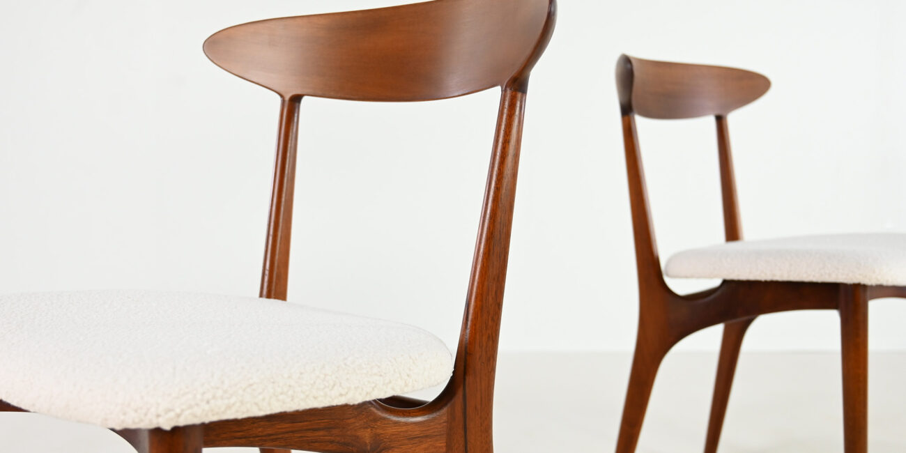 Kurt Ostervig model 26 27 Brande Møbelindustri chairs chaise teck scandinave danish design danemark vintage teak