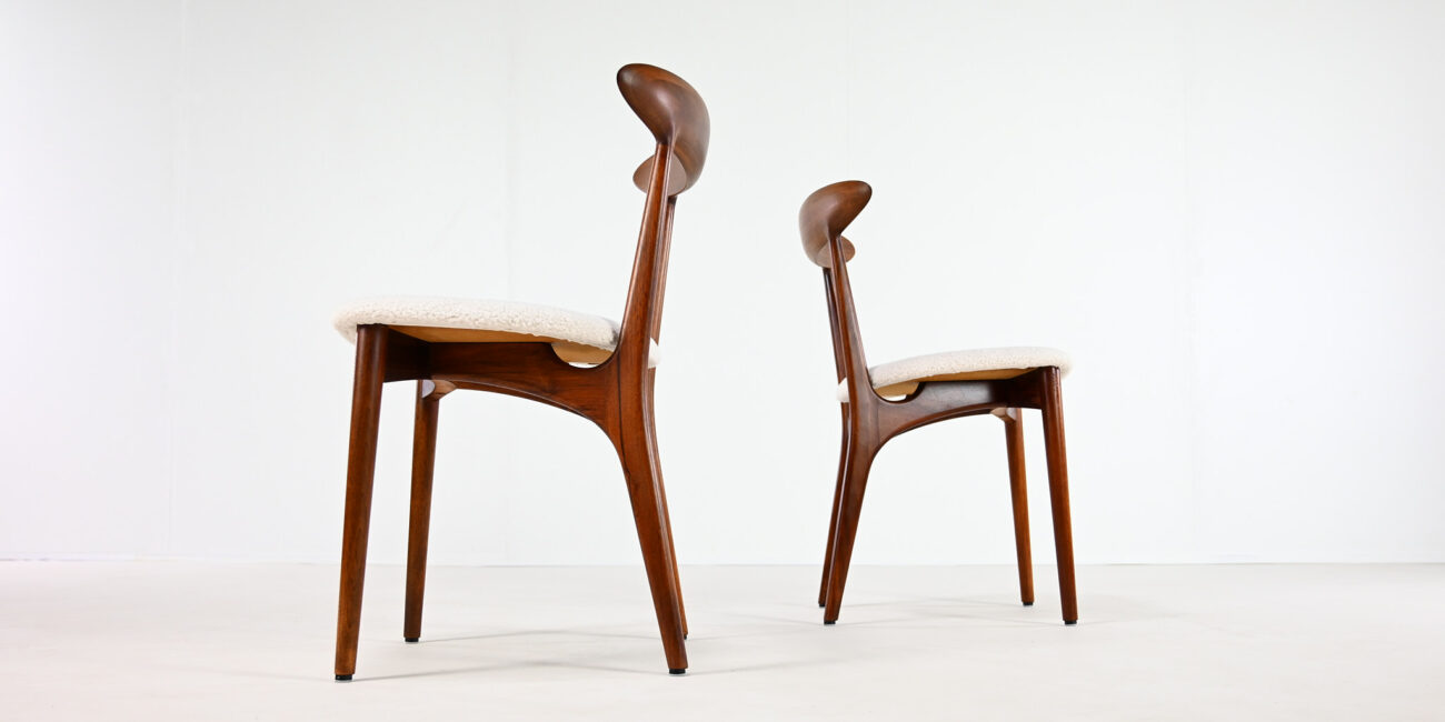 Kurt Ostervig model 26 27 Brande Møbelindustri chairs chaise teck scandinave danish design danemark vintage teak