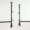 cast wrought iron andirons firedog 17th 18th 19th samuel yellin gothic french