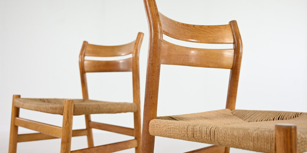 Børge Mogensen BM-1 chairs C.M Madsens Møbelfabrik BM1 BM 1 danish design shaker vintage scandinavian modern mid-century charlotte perriand alessandro becchi