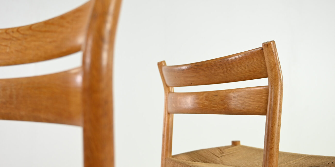 Børge Mogensen BM-1 chairs C.M Madsens Møbelfabrik BM1 BM 1 danish design shaker vintage scandinavian modern mid-century charlotte perriand alessandro becchi