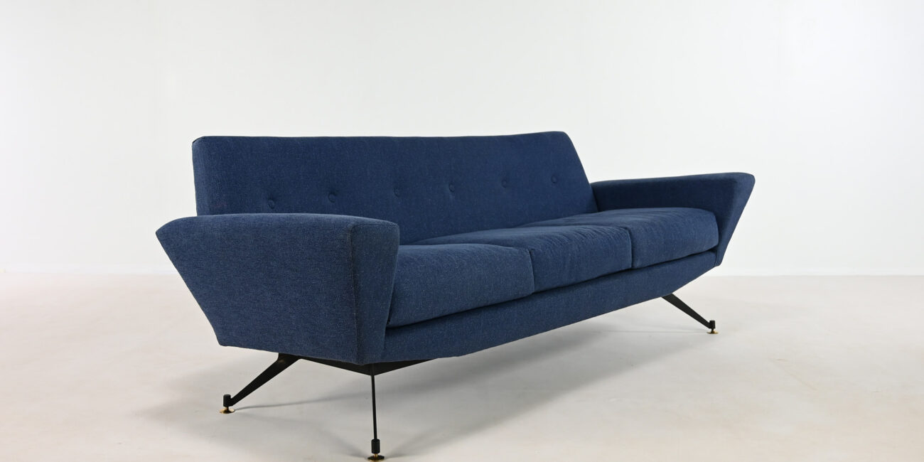 lenzi sofa studio apa tecnico vintage modernist italian modern italie design zanuso radice