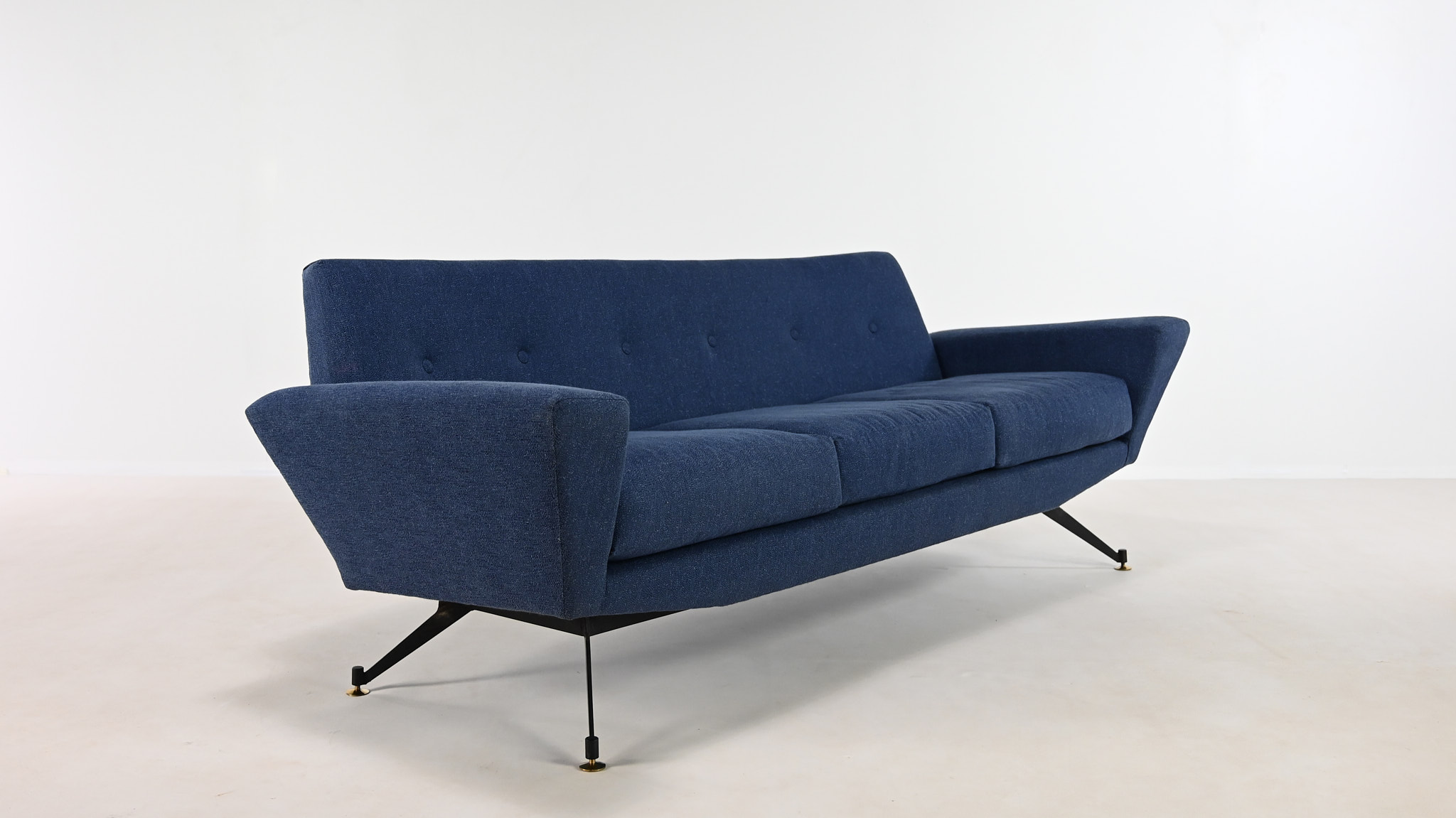 lenzi sofa studio apa tecnico vintage modernist italian modern italie design zanuso radice