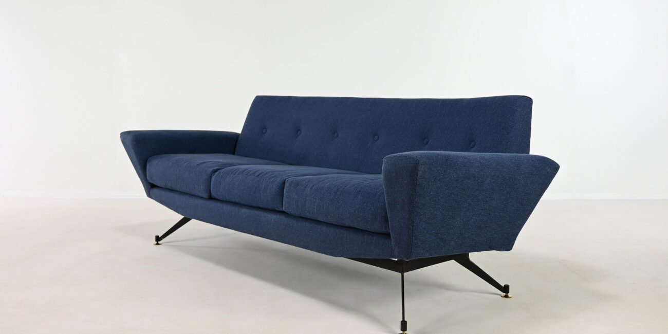 lenzi sofa studio apa tecnico vintage modernist italian modern italie design zanuso radice